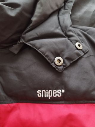 Chaquetón Snipes rojo-negro