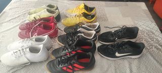 11 zapatillas deportivas usadas