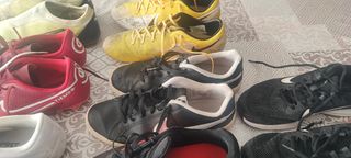 11 zapatillas deportivas usadas