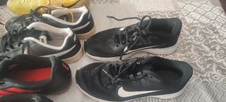 11 zapatillas deportivas usadas