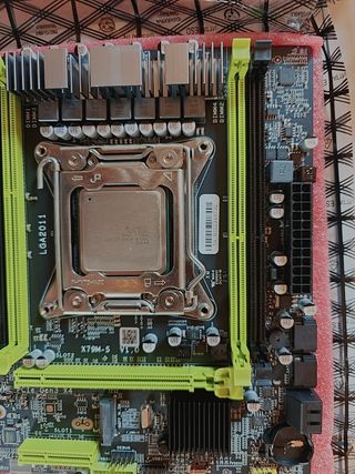 Placa base X79M-S LGA2011 nuevo. 