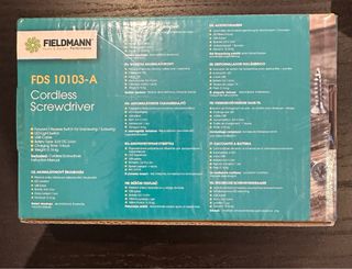 Destornillador inalámbrico Fieldmann FDS10103-A