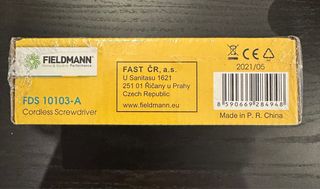 Destornillador inalámbrico Fieldmann FDS10103-A
