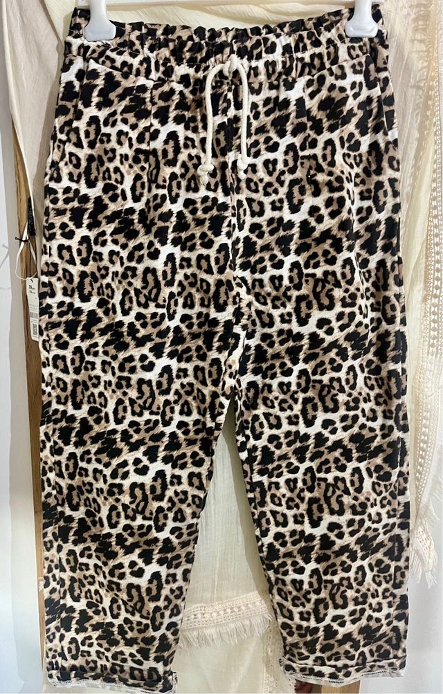 Pantalones Leopardo - Talla L/XL. No so leggins