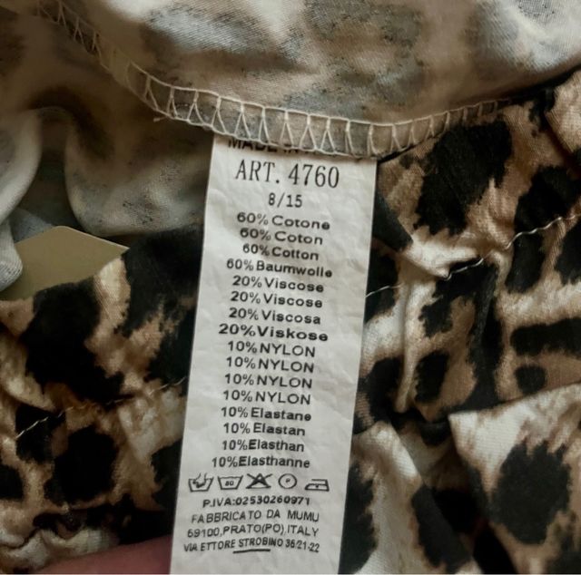 Pantalones Leopardo - Talla L/XL. No so leggins