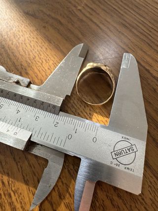 Anillo sello oro 9k - Romano