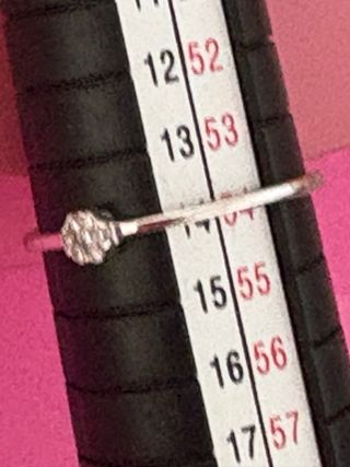 Anillo Tous oro blanco y brillantes