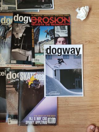 Revistas Dogway y skate