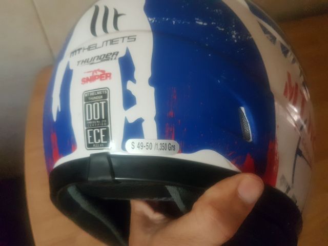 Casco MT Thunder. Talla : s. Buen Estado