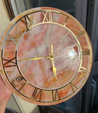 Orologio resina epossidica