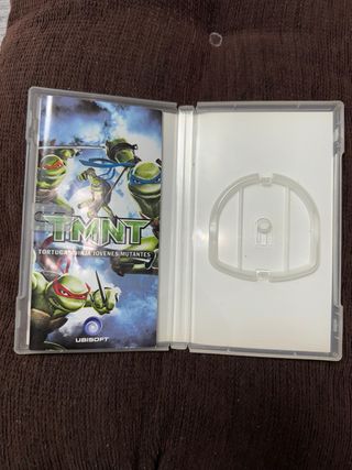 juego TMNT (PSP) - Tortugas Ninja caja vacia