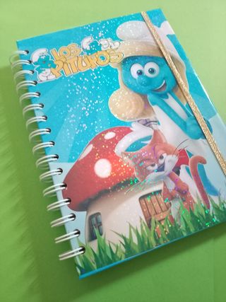 Cuaderno Los Pitufos