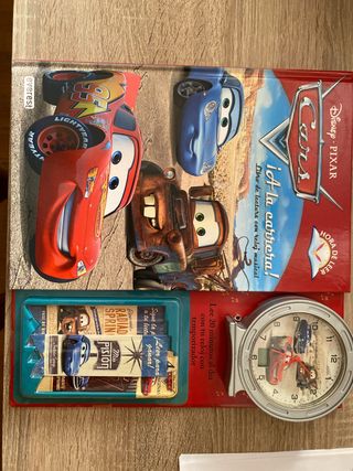 Cars. ¡A la carrera! Libro de lectura para niños