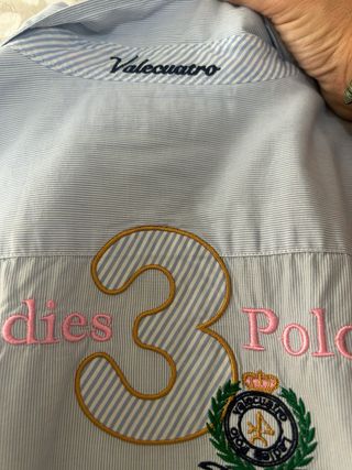 Camisa Valecuatro a rayas azul