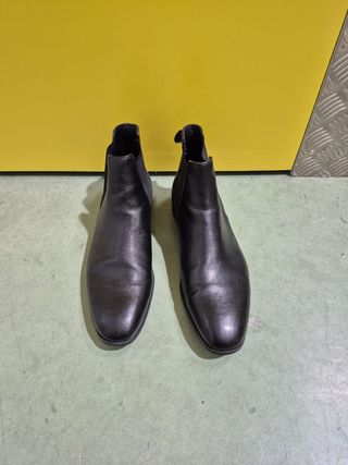 Botines negros hombre