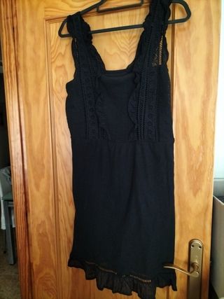 Vestido negro Mango - Talla L