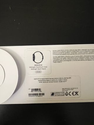Apple Watch Serie 8 45mm - Negro