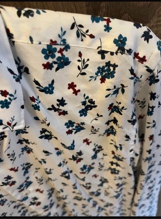 Camisa Zara flores - M