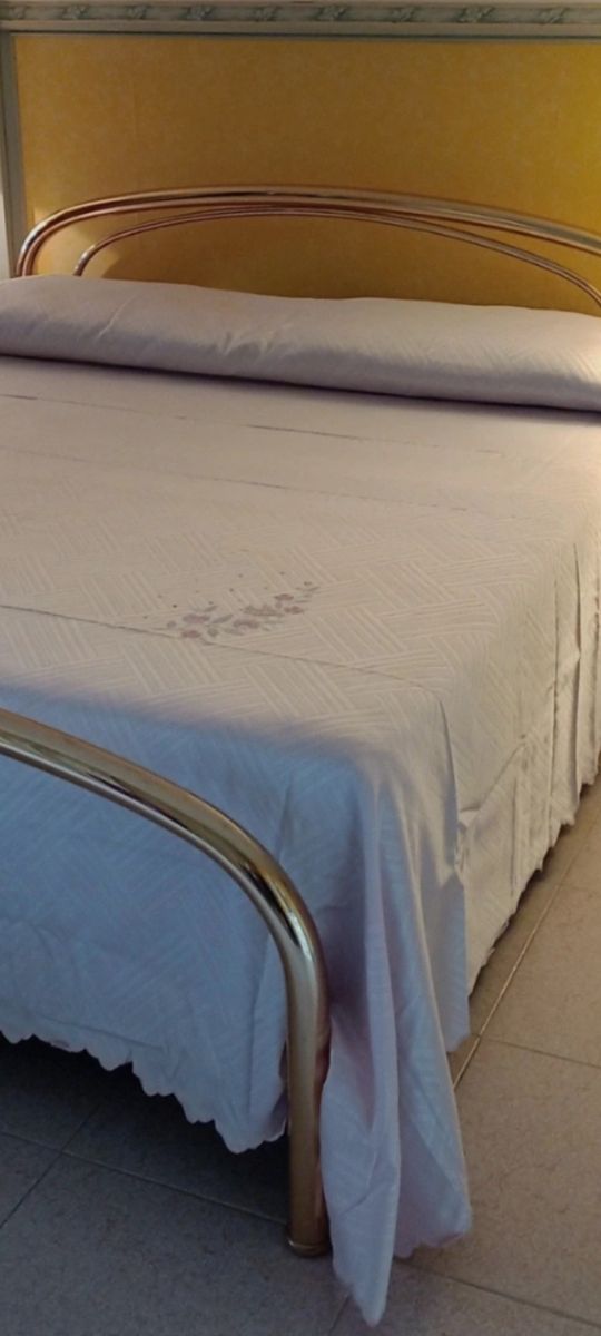 Copriletto matrimoniale rosa antico 270x260