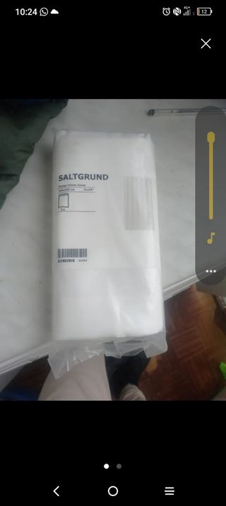 Cortina de ducha SALTGUND (IKEA)