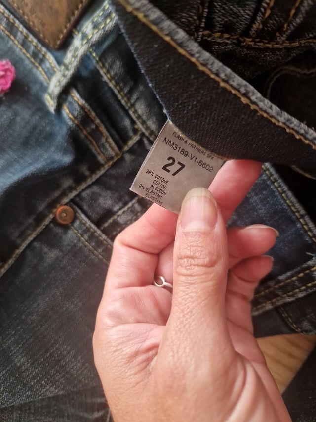 Vaqueros Nolita Talla 27 - Azul Desgastado