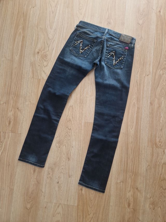 Vaqueros Nolita Talla 27 - Azul Desgastado