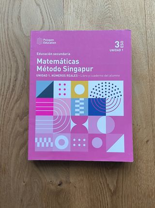 Matemáticas Singapur 3 ESO  5 Unidades