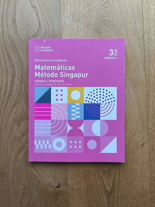 Matemáticas Singapur 3 ESO  5 Unidades
