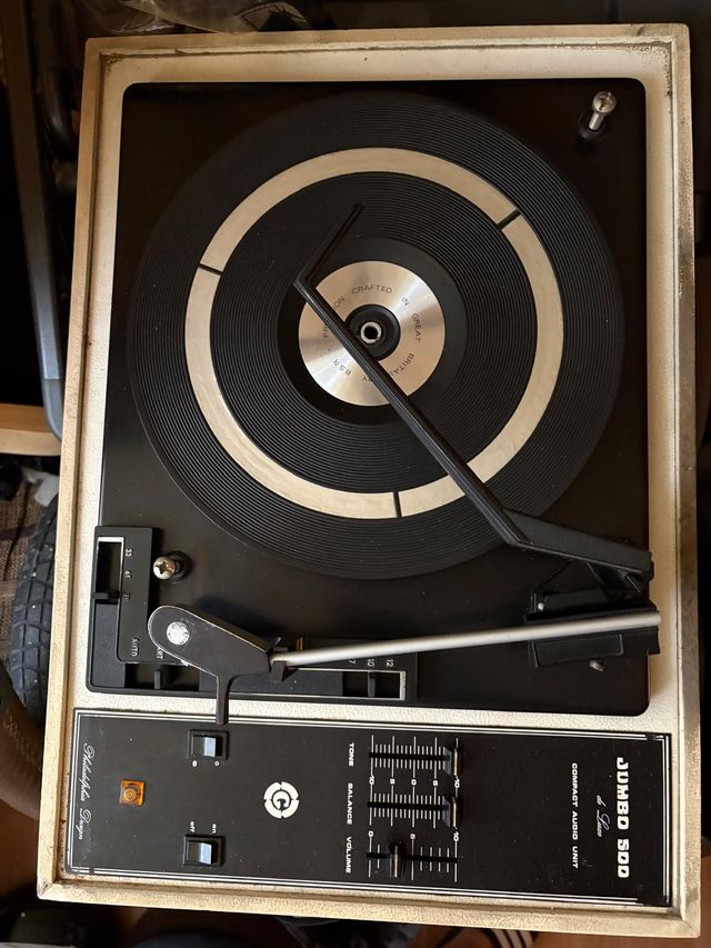 Tocadiscos Vintage Jumbo 500