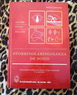 varios libros de MEDICINA otorrinolaringología