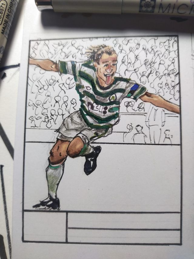 Cromo Henrik Larsson Celtic