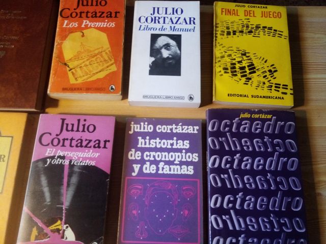 Lote de 15 libros de julio cortazar