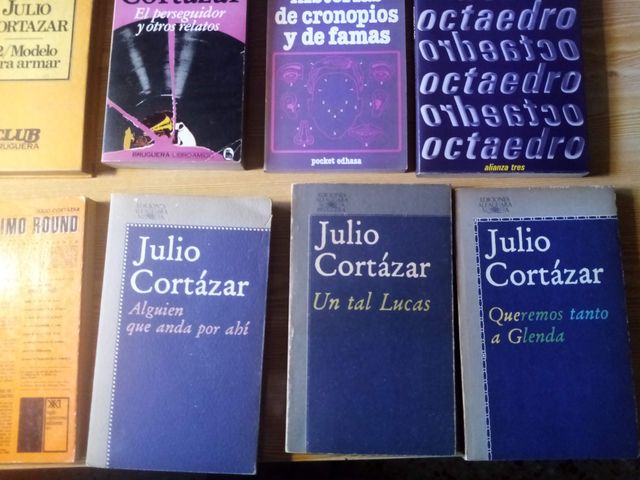 Lote de 15 libros de julio cortazar
