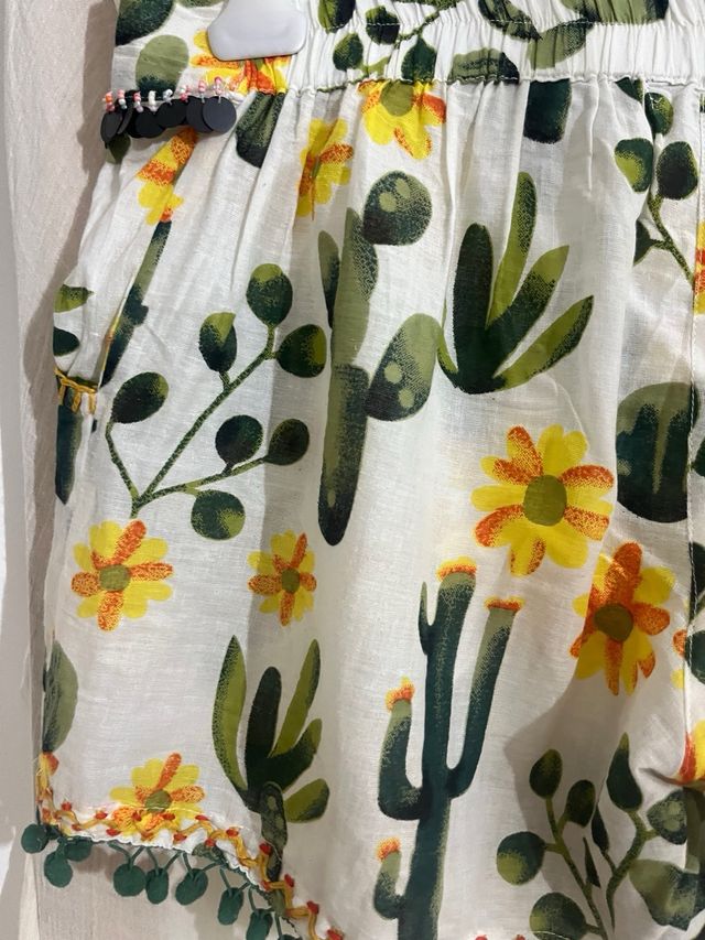 Shorts boho cactus