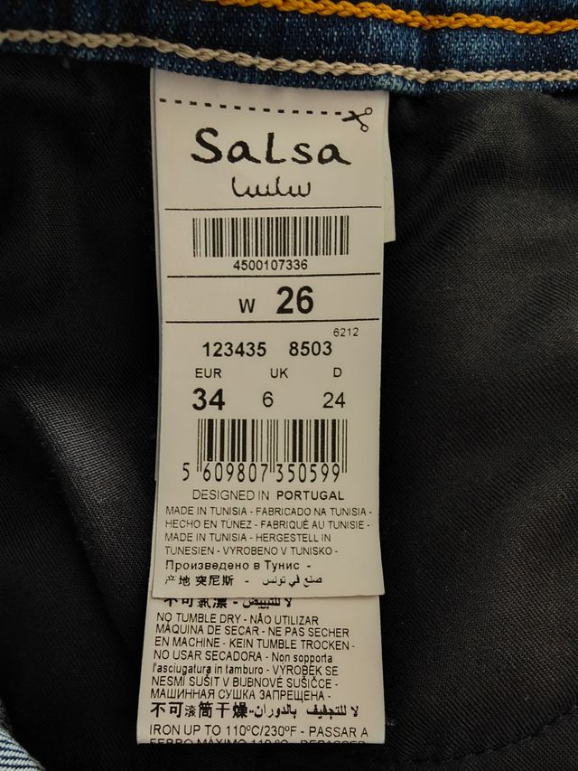 Minifalda vaquera azul