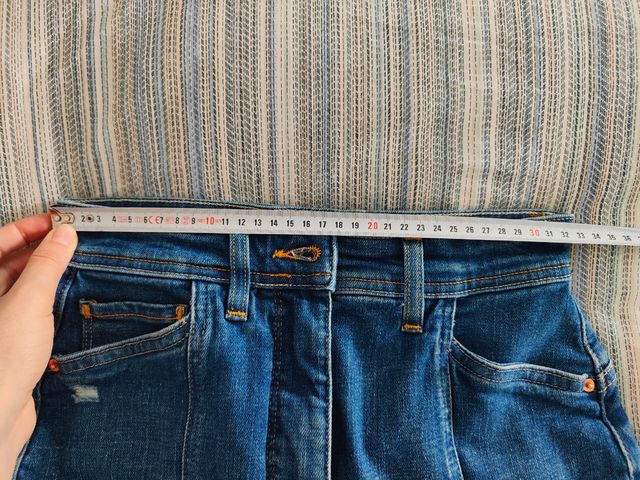 Minifalda vaquera azul