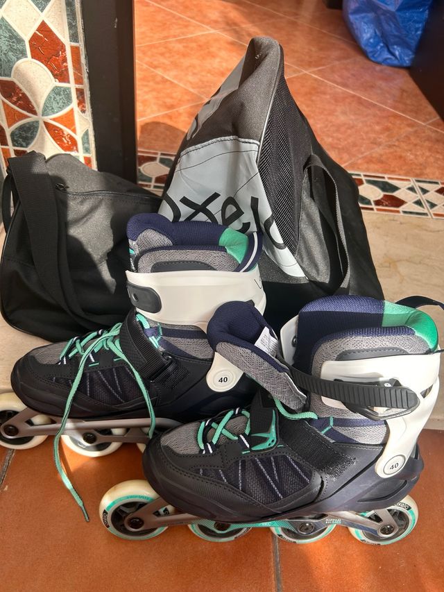 Patines Oxelo talla 40 seminuevos.