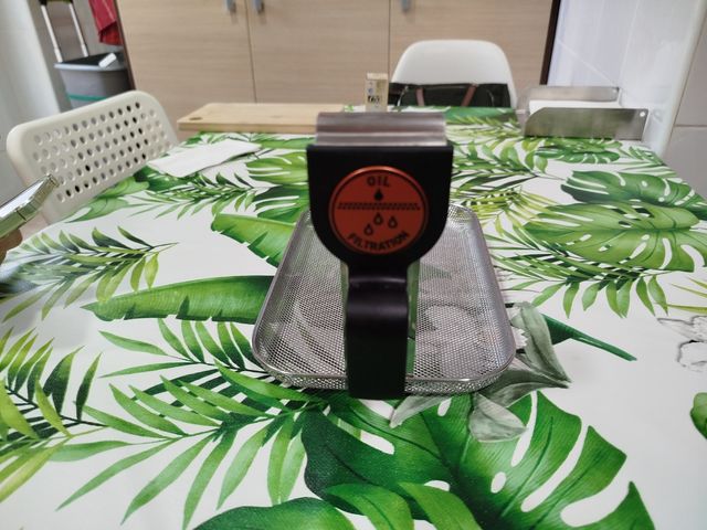 Rejilla freidora aceite