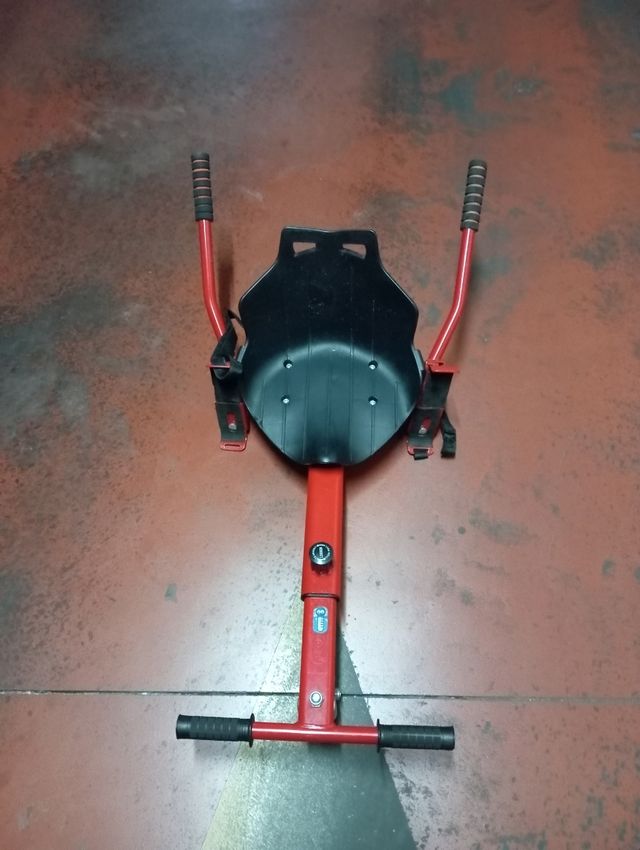 Silla hoverboard roja