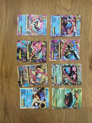 6 cartas Pokémon Mega Evoluciones