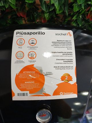 Barbacoa Sochef - 50,6x35,6cm