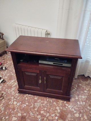 Mueble TV madera marrón