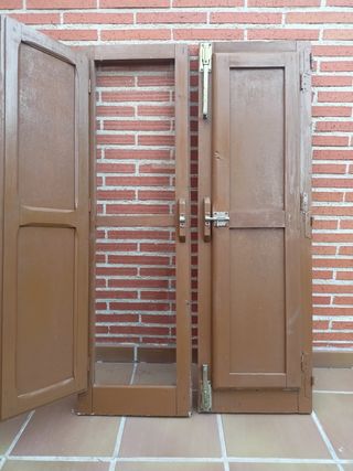 25 cada ventana de madera 