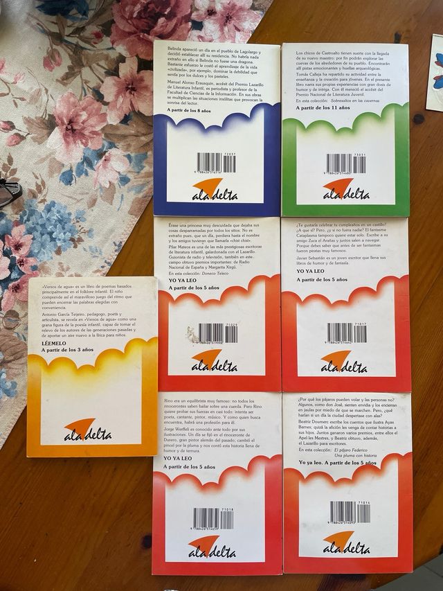 SIETE CUENTOS DE ALADELTA Distintas edades