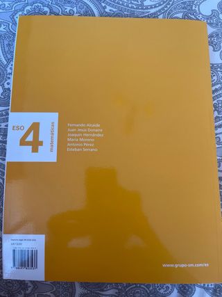 Matemáticas orientadas a las enseñanzas aplicadas