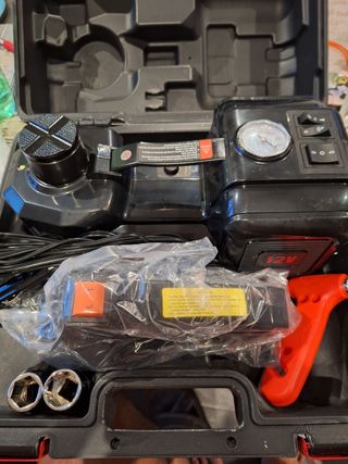 3 en 1 Gato eléctrico 5tn 12v - Elevador coche