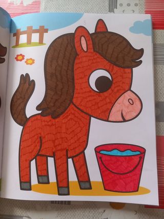 Libro da colorare Cavallo