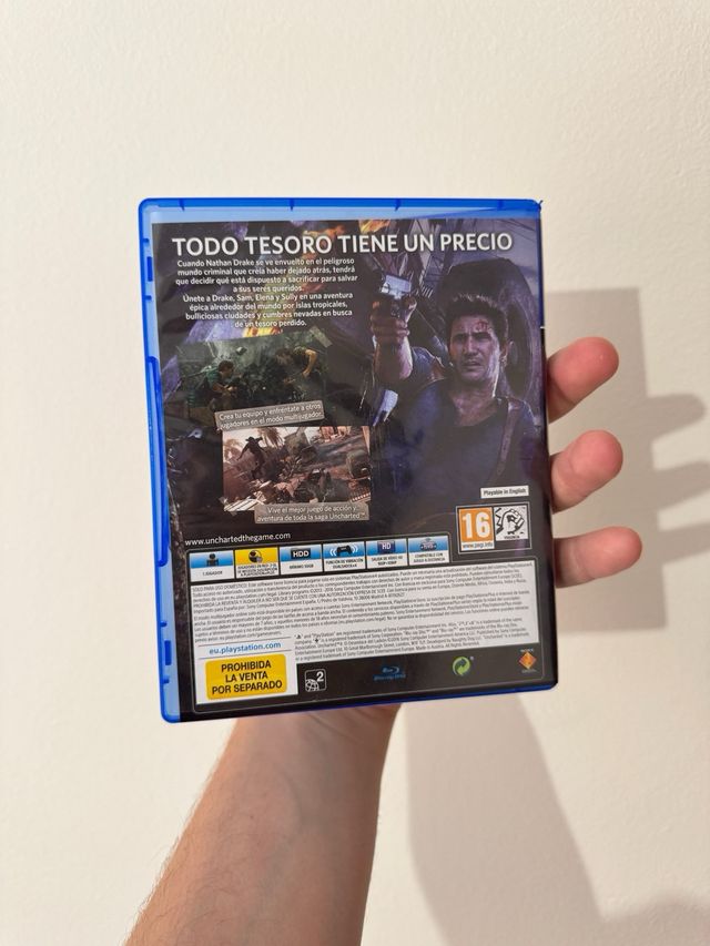 Uncharted 4 PS4 (PlayStation 4)