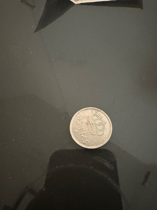 Moneda 25 Ptas antigua