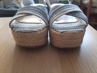 Sandalias de cuña esparto 37 Primark